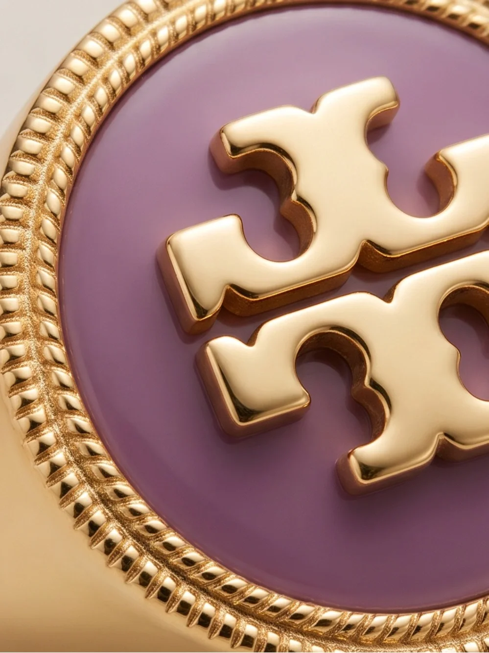 Tory Burch signet emblem ring
